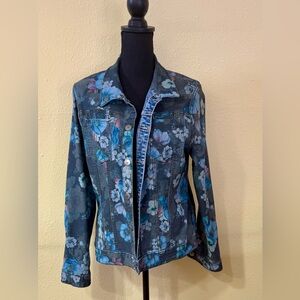 Boutique Floral/Jean Reversible Jacket